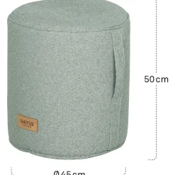 Sitzsäcke | Wintergartenmöbel*SIENA GARDEN FEEL.U Pouf | Polypropylen soft green