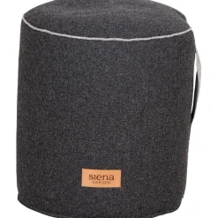 Sitzsäcke | Wintergartenmöbel*SIENA GARDEN FEEL.U Pouf | Polypropylen dark grey