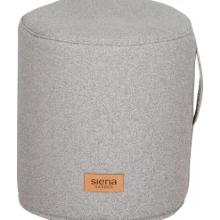 Wintergartenmöbel | Sitzsäcke*SIENA GARDEN FEEL.U Pouf | Polypropylen soul grey