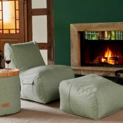 Sitzsäcke | Wintergartenmöbel*SIENA GARDEN FEEL.U Sitzsack | Polypropylen soft green | inkl. Schutzhülle