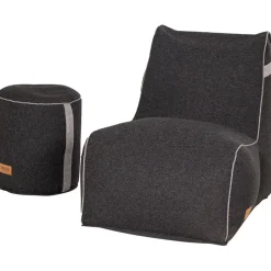 Wintergartenmöbel | Sitzsäcke*SIENA GARDEN FEEL.U Sitzsack-Set | Polypropylen dark grey
