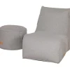 Wintergartenmöbel | Sitzsäcke*SIENA GARDEN FEEL.U Sitzsack-Set | Polypropylen soul grey