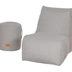 Sitzsäcke | Wintergartenmöbel*SIENA GARDEN FEEL.U Sitzsack-Set | Polypropylen soul grey