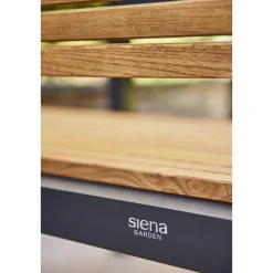 Essgruppen*SIENA GARDEN Gartenmöbelset Bozen Esstisch + 2x Bozen Stapelsessel + Bozen 2er Bank