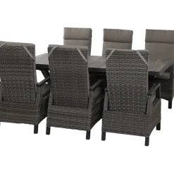 Essgruppen*SIENA GARDEN Gartenmöbelset Sincro Ausziehtisch + 6x Corido Move Gartensessel