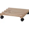 Pflanzgefäße*SIENA GARDEN Holz-Rolluntersetzer Buche FSC® 100%