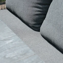 Loungemöbel | Gartenbänke*SIENA GARDEN Kansas Bank | 2-Sitzer | Rattangeflecht dunkelgrau