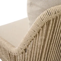 Loungemöbel | Gartenbänke*SIENA GARDEN Kansas Bank | 2-Sitzer | Rattangeflecht taupe