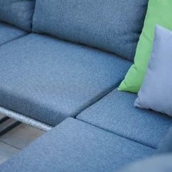 Loungemöbel | Loungesets*SIENA GARDEN Kansas Modul Mittelsofa | Rattangeflecht dunkelgrau