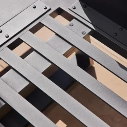 Loungemöbel*SIENA GARDEN Lardos 3-Sitzer-Bank | Aluminium matt anthrazit
