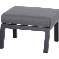 Gartenhocker*SIENA GARDEN Lindos Hocker | Aluminium matt anthrazit
