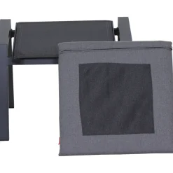 Gartenhocker*SIENA GARDEN Lindos Hocker | RANOTEX® grau