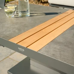 Höhenverstellbare Tische*SIENA GARDEN Lindos Lifttisch | Keramik anthrazit