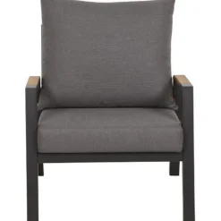 Loungemöbel*SIENA GARDEN Lindos Loungesessel | Aluminium matt anthrazit