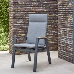 Move Sessel*SIENA GARDEN Lindos Relax Move Gartensessel | RANOTEX® grau