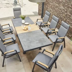 Move Sessel*SIENA GARDEN Lindos Relax Move Gartensessel | RANOTEX® grau