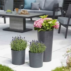 Pflanzgefäße*SIENA GARDEN Locon Groove Blumentopf