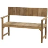 Gartenbänke*SIENA GARDEN Loreo Bank | 2-Sitzer | Teakholz recycled natur