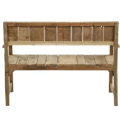 Gartenbänke*SIENA GARDEN Loreo Bank | 2-Sitzer | Teakholz recycled natur