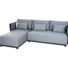 Loungesets*SIENA GARDEN Loungeset Adeyra | Texfabric hellgrau-mix