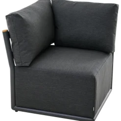 Loungesets*SIENA GARDEN Loungeset Clifton + Ecke + Loungesessel + Ottoman + 4x Loungetisch