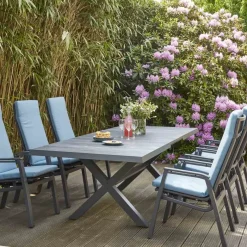 Move Sessel*SIENA GARDEN Milano Relax Move Gartensessel | RANOTEX® gepolstert grau