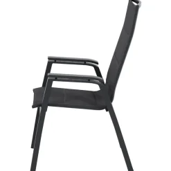 Stapelsessel*SIENA GARDEN Milano Stapelsessel | RANOTEX® gepolstert grau
