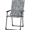 Camping*SIENA GARDEN Natura Campingstuhl | recyceltes Polyester grau