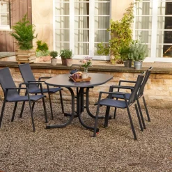 Klapptische*SIENA GARDEN Paco Klapptisch | Melamin schiefer antik