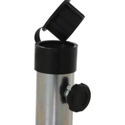 Schirmst盲nder*SIENA GARDEN Rasendorn Universal Stahl | silber