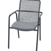 Stapelsessel*SIENA GARDEN Repton Stapelsessel | Kordel mix light grey
