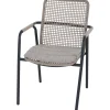 Stapelsessel*SIENA GARDEN Repton Stapelsessel | Kordel taupe-grey