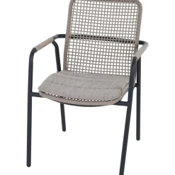 Stapelsessel*SIENA GARDEN Repton Stapelsessel | Kordel taupe-grey