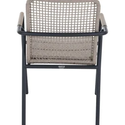 Stapelsessel*SIENA GARDEN Repton Stapelsessel | Kordel taupe-grey
