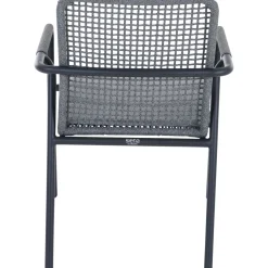 Stapelsessel*SIENA GARDEN Repton Stapelsessel | Kordel mix light grey