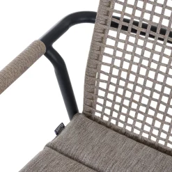 Stapelsessel*SIENA GARDEN Repton Stapelsessel | Kordel taupe-grey