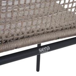 Stapelsessel*SIENA GARDEN Repton Stapelsessel | Kordel taupe-grey