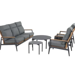 Wintergartenmöbel | Loungetische*SIENA GARDEN Roma Loungetisch | gesinterter Stein dunkelgrau