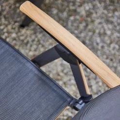 Klappsessel*SIENA GARDEN Savina XL Klappsessel | RANOTEX® schwarz-silber
