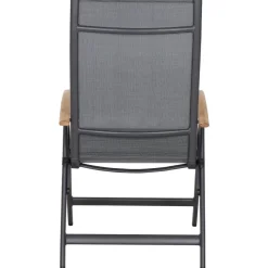 Klappsessel*SIENA GARDEN Savina XL Klappsessel | RANOTEX® schwarz-silber