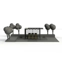 Schattenmanufaktur*SIENA GARDEN Schattenmanufaktur® Basis | Libera | matt anthrazit | 3x3 m