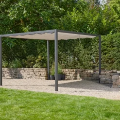 Schattenmanufaktur*SIENA GARDEN Schattenmanufaktur® Basis | Libera | matt anthrazit | 3x3 m