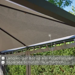 Schattenmanufaktur*SIENA GARDEN Schattenmanufaktur® Basis-Set | Comuna | matt anthrazit | 3x6 m