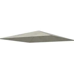 Schattenmanufaktur*SIENA GARDEN Schattenmanufaktur® Dachbezug-Set | Comuna | silber