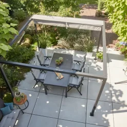 Schattenmanufaktur*SIENA GARDEN Schattenmanufaktur® Dachbezug | Libera | grau