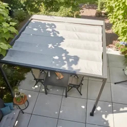 Schattenmanufaktur*SIENA GARDEN Schattenmanufaktur® Dachbezug | Libera | grau