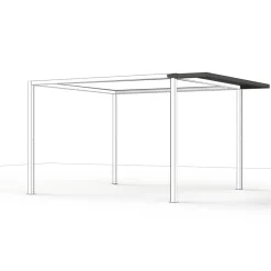 Schattenmanufaktur*SIENA GARDEN Schattenmanufaktur® Dacherweiterung | matt anthrazit