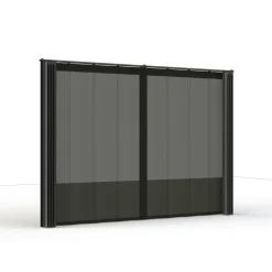 Schattenmanufaktur*SIENA GARDEN Schattenmanufaktur® Vorhang und Insektenschutz | anthrazit | 300 x 210 cm