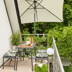 Schirmst盲nder*SIENA GARDEN Schirmständer Granit | 25 kg | hellgrau