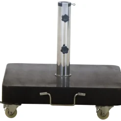 Schirmst盲nder*SIENA GARDEN Schirmständer Granit | 50 kg | schwarz